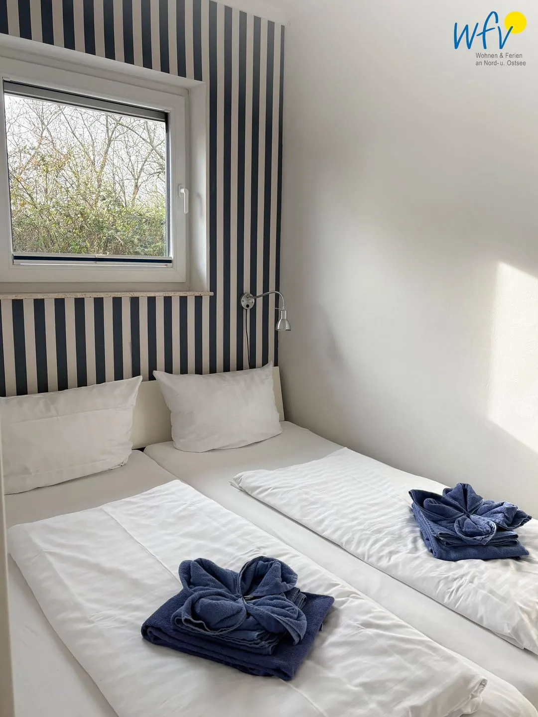 Villa Düna Ferienwohnung 5 Wangerooge - Schlafzimmer