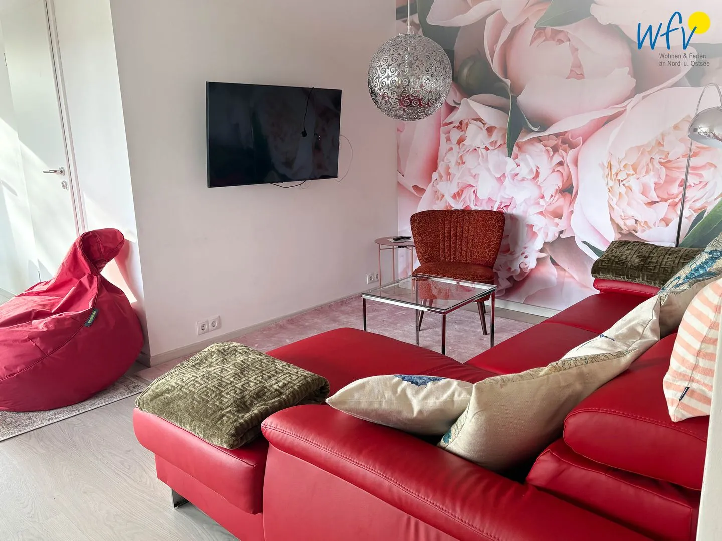 Villa Düna Ferienwohnung 5 Wangerooge - Wohnzimmer