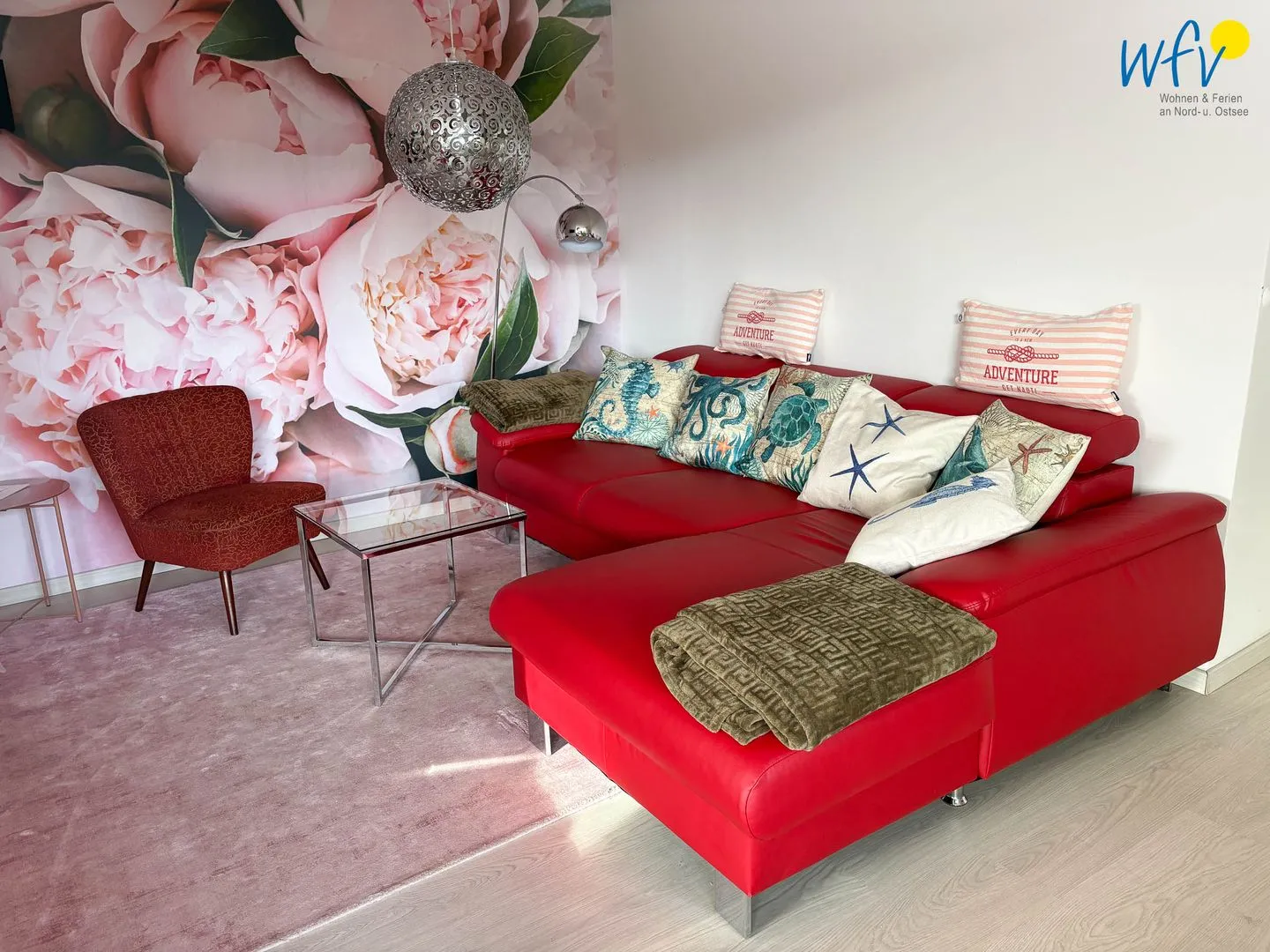 Villa Düna Ferienwohnung 5 Wangerooge - Wohnzimmer