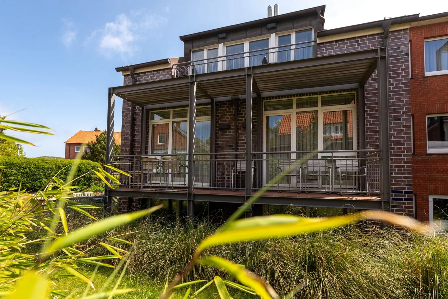 Wohnung 14 Am Januspark Juist - Fassade / Eingang