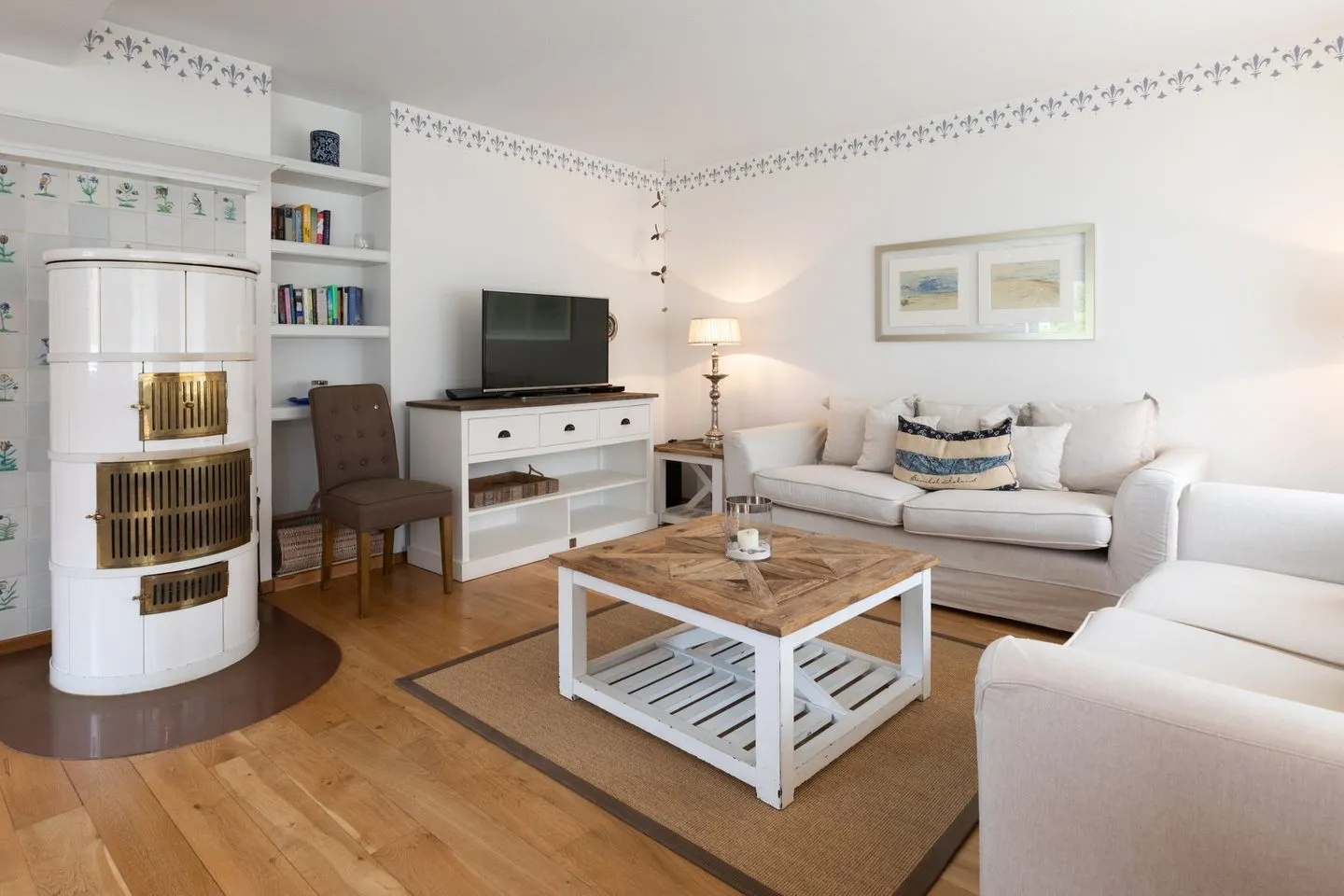 Wohnung 14 Am Januspark Juist - Wohnzimmer