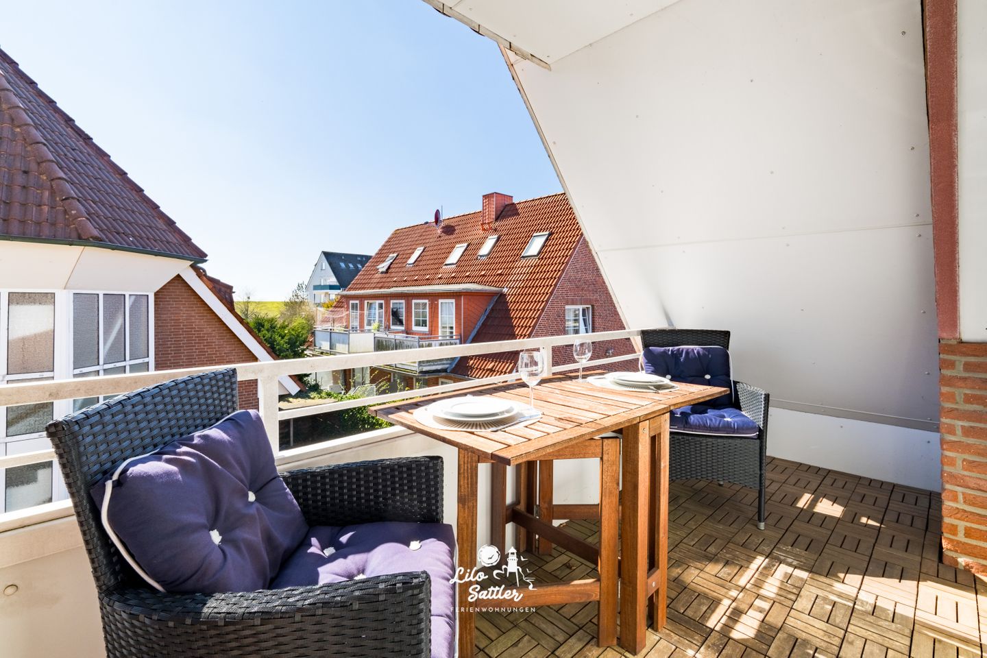 "An de Warft" Diekkieker, Balkon
