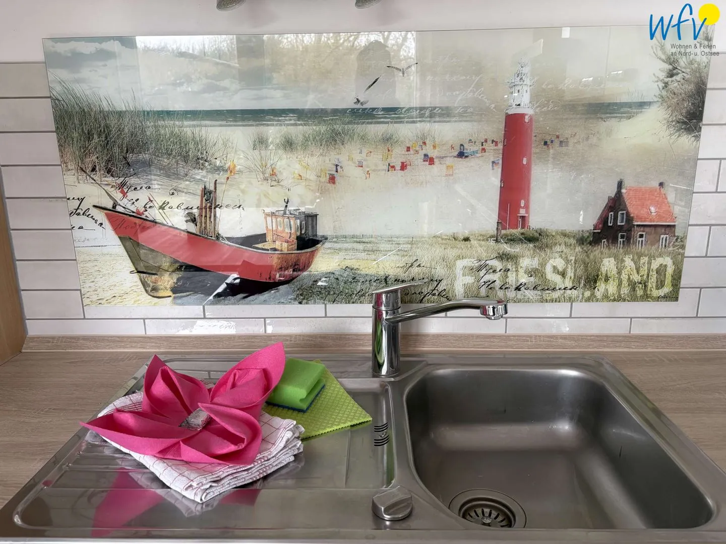 Villa Düna Ferienwohnung 5 Wangerooge - Küche / Küchenzeile