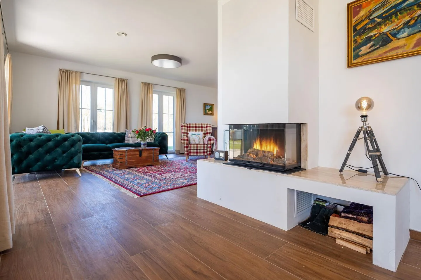 Villa Hans Trent - Wohnzimmer