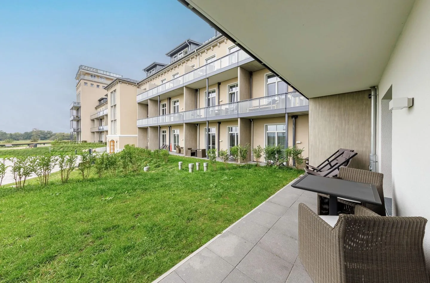Boddenlümmel Wustrow - Terrasse