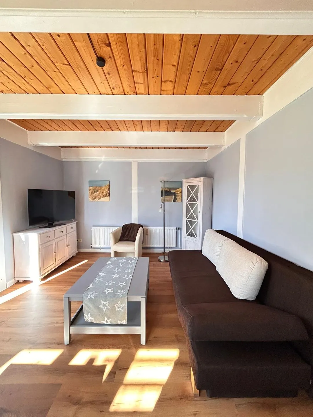 Ferienwohnung Meeresrauschen Pellworm Pellworm - Wohnzimmer