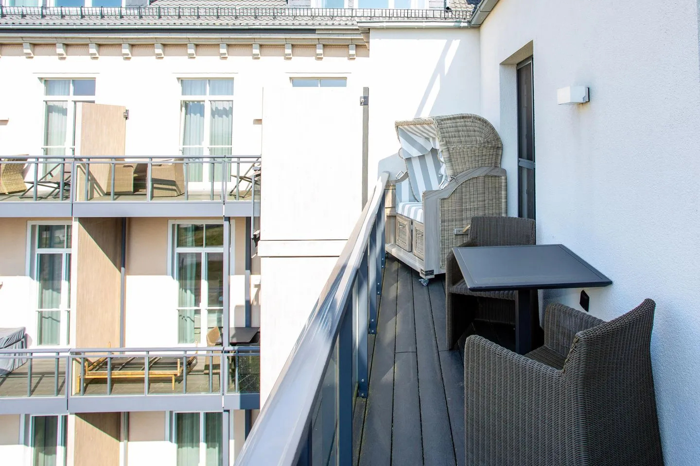 Boddenoase Wustrow - Balkon