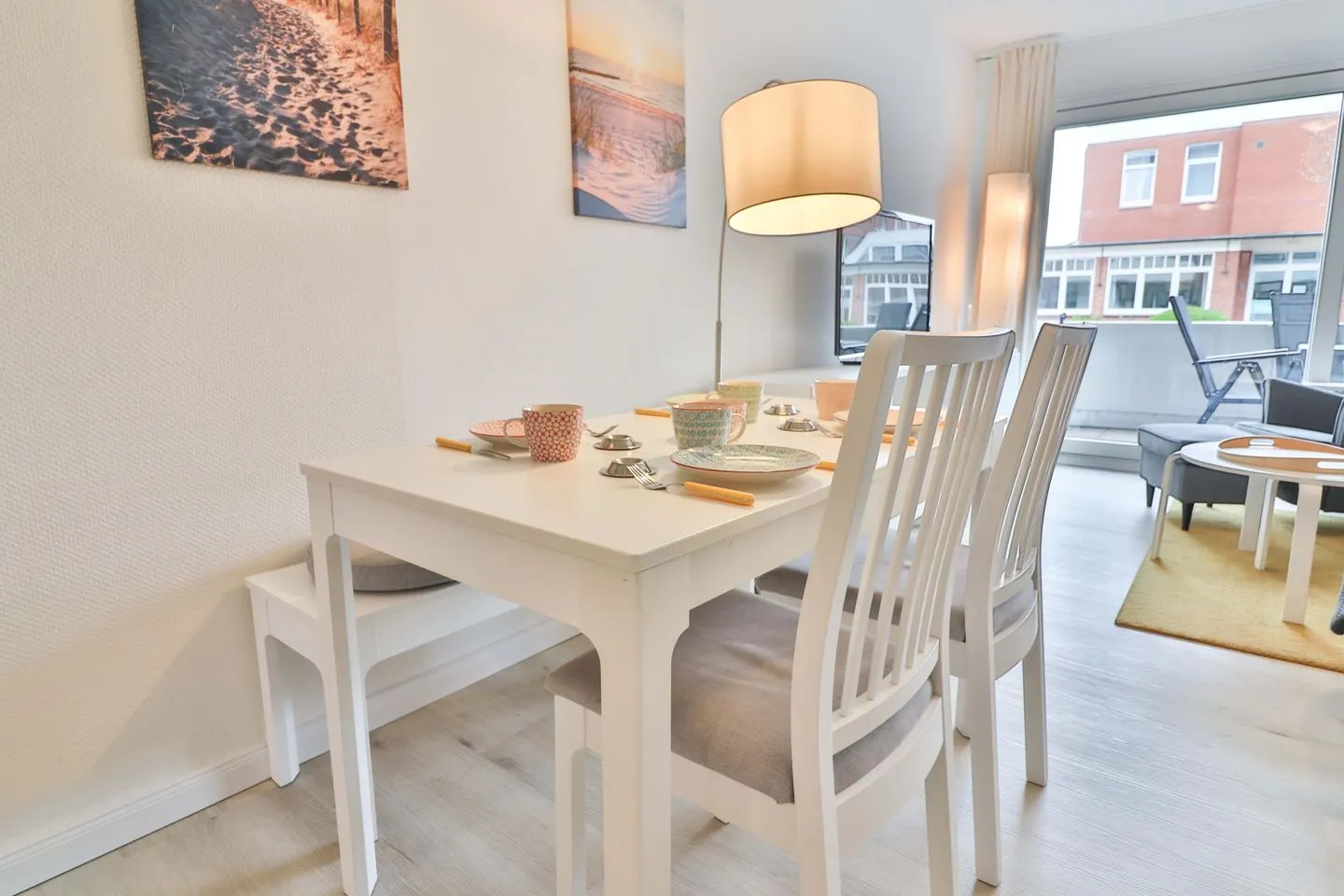 Sand & Seele Langeoog - Wohnzimmer