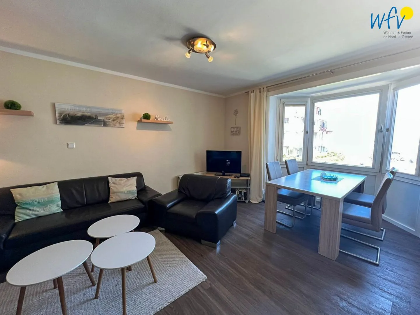 Haus Südwind Ferienwohnung 9 Wangerooge - Wohnzimmer