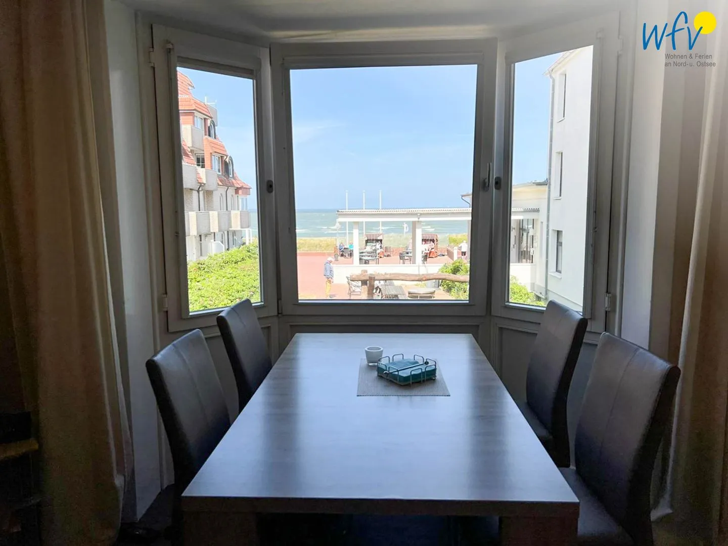 Haus Südwind Ferienwohnung 9 Wangerooge - Meerblick
