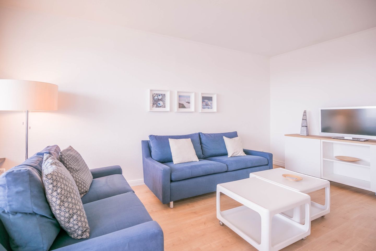 Hochhaus Whg. Backer / 20. OG, Wohnzimmer