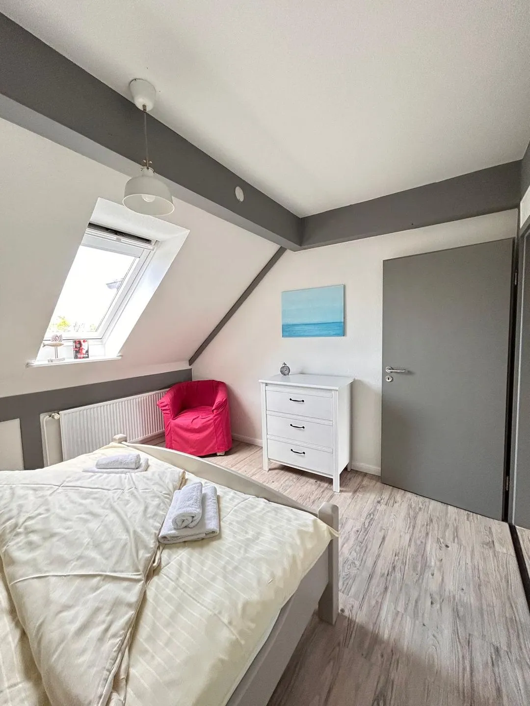 Ferienwohnung Moin Moin & Meer Pellworm Pellworm - Schlafzimmer