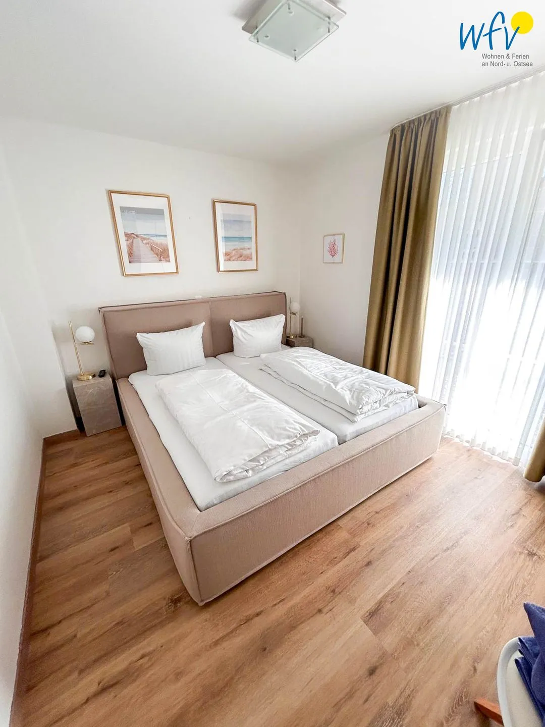 Villa Verdi Ferienwohnung 1 Wangerooge - Schlafzimmer