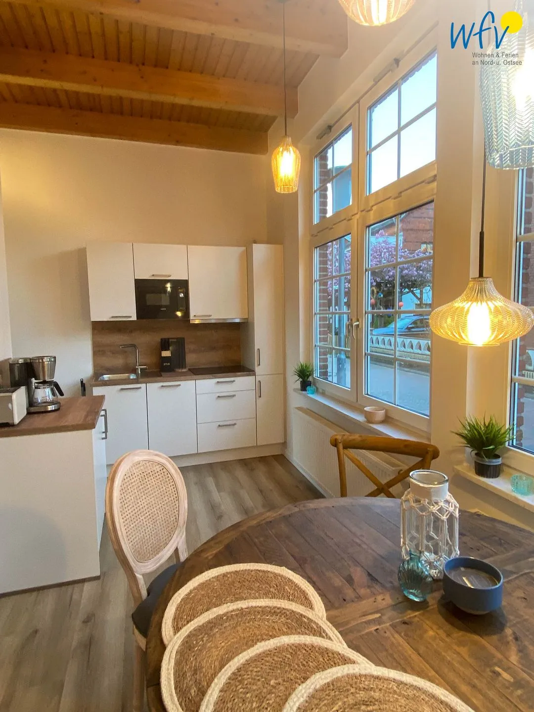 Haus Delphin Ferienwohnung 3 Borkum - Küche / Küchenzeile