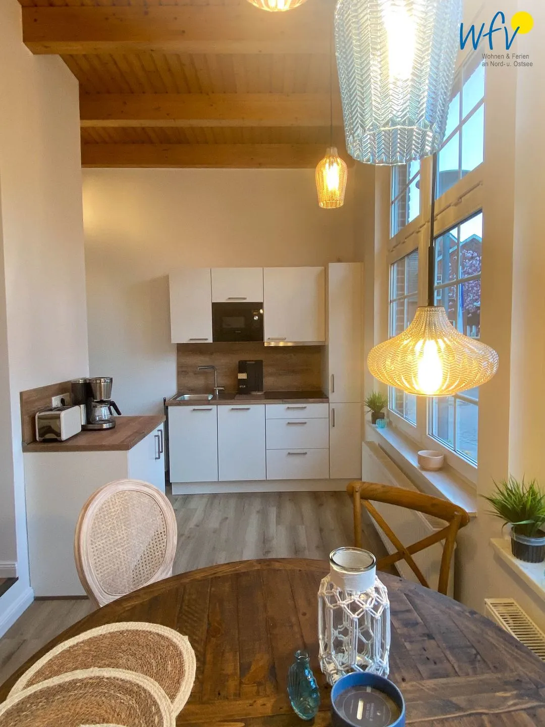 Haus Delphin Ferienwohnung 3 Borkum - Küche / Küchenzeile