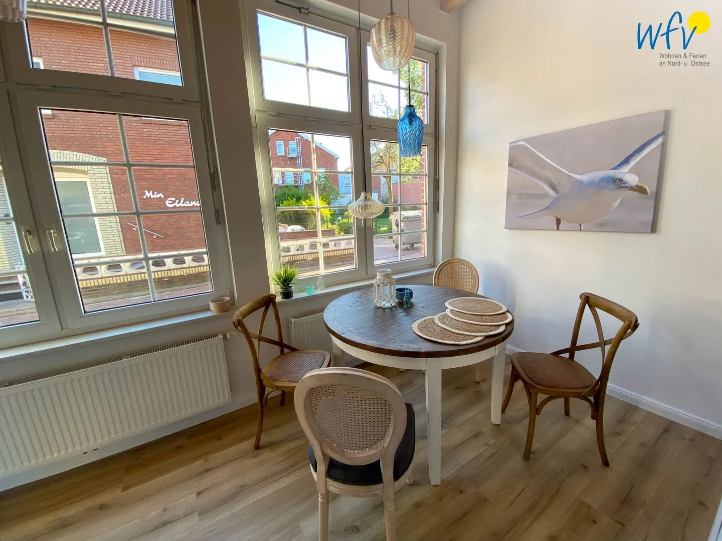 Haus Delphin Ferienwohnung 3 Borkum - Küche / Küchenzeile