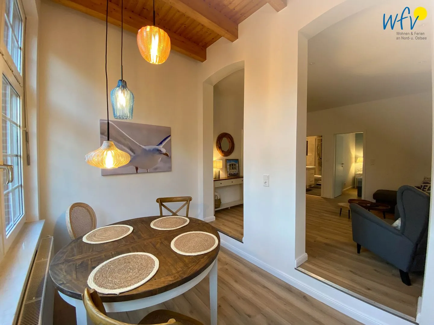 Haus Delphin Ferienwohnung 3 Borkum - Küche / Küchenzeile