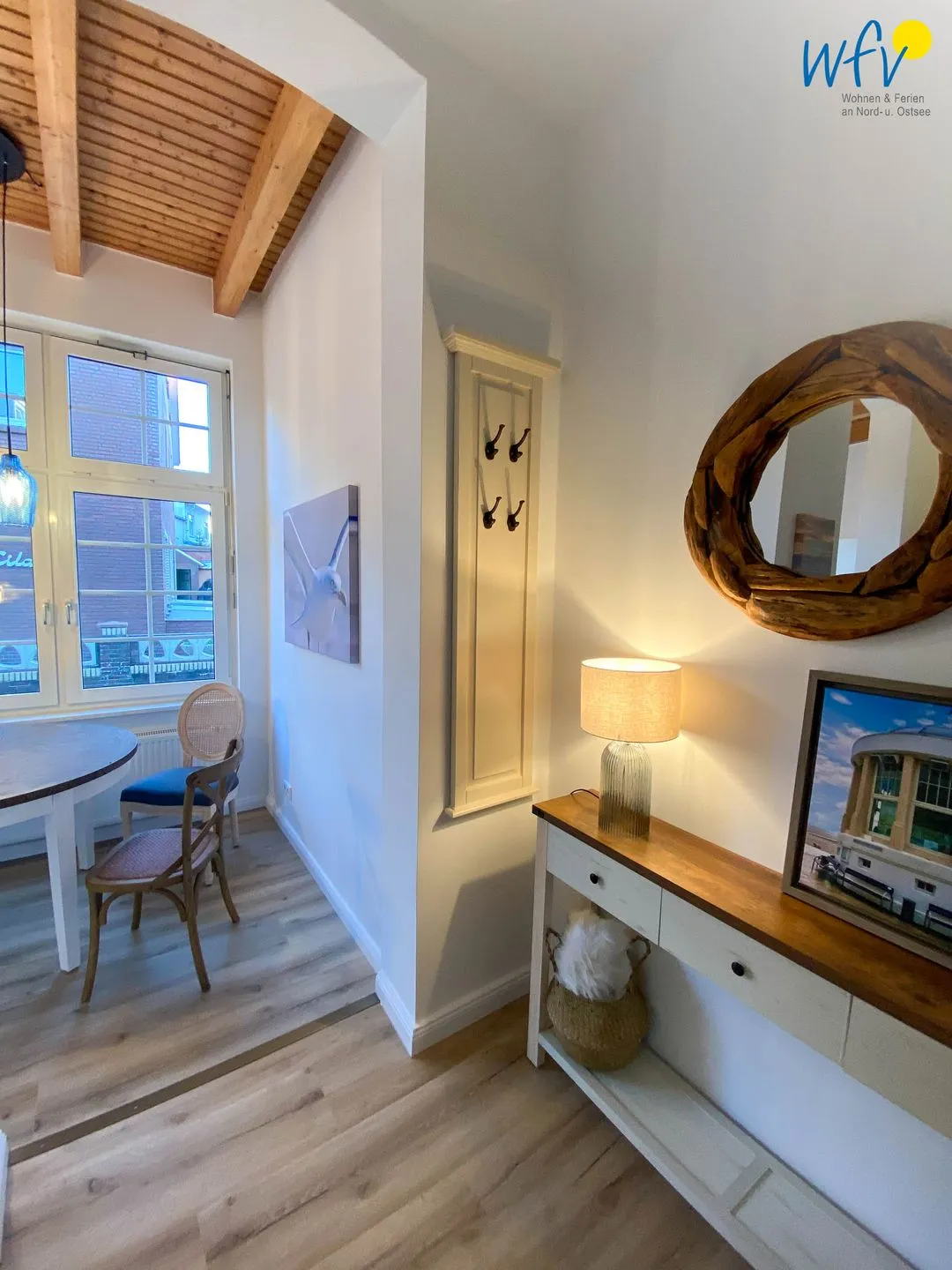 Haus Delphin Ferienwohnung 3 Borkum - Wohnzimmer