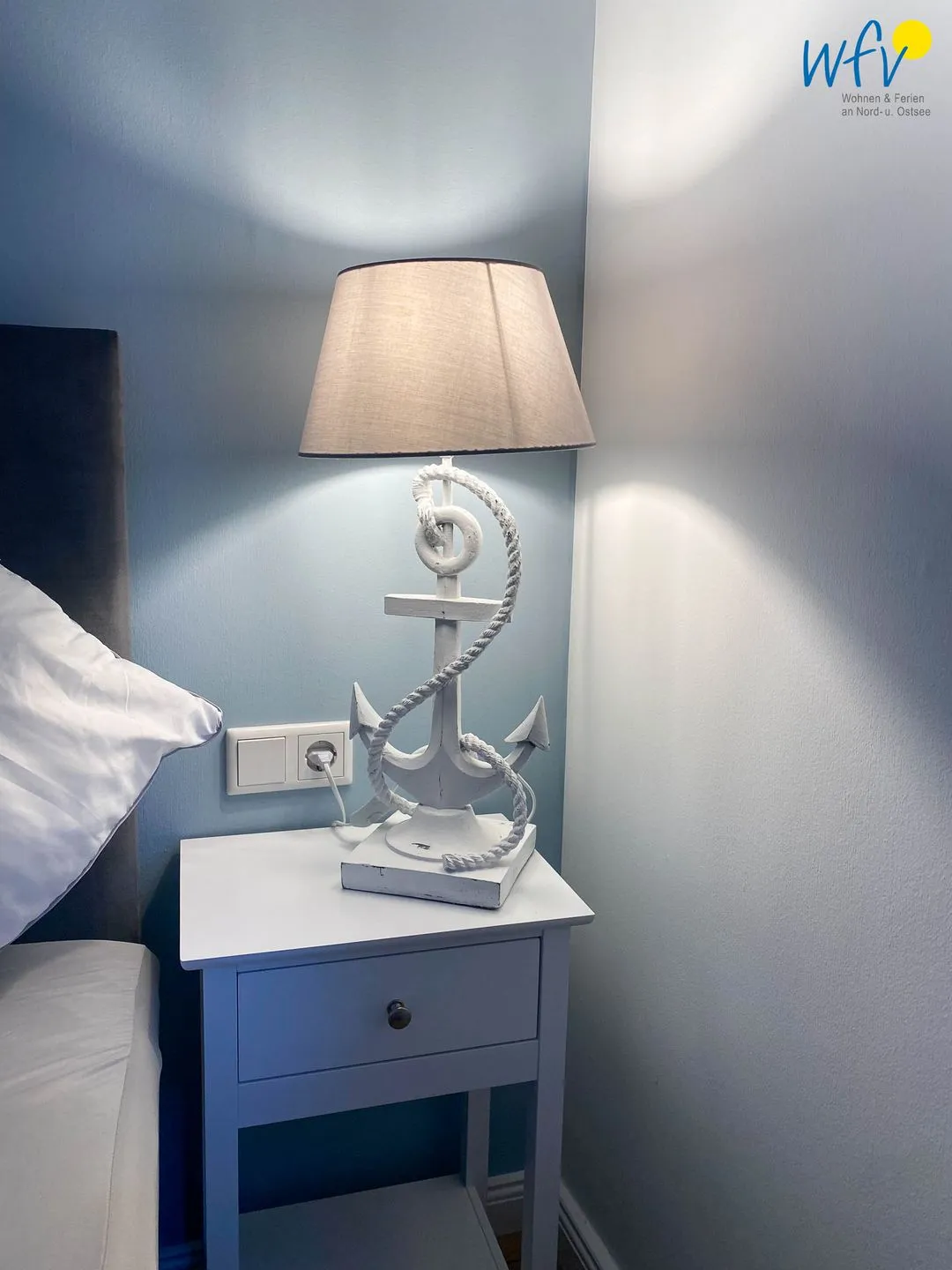 Haus Delphin Ferienwohnung 3 Borkum - Schlafzimmer