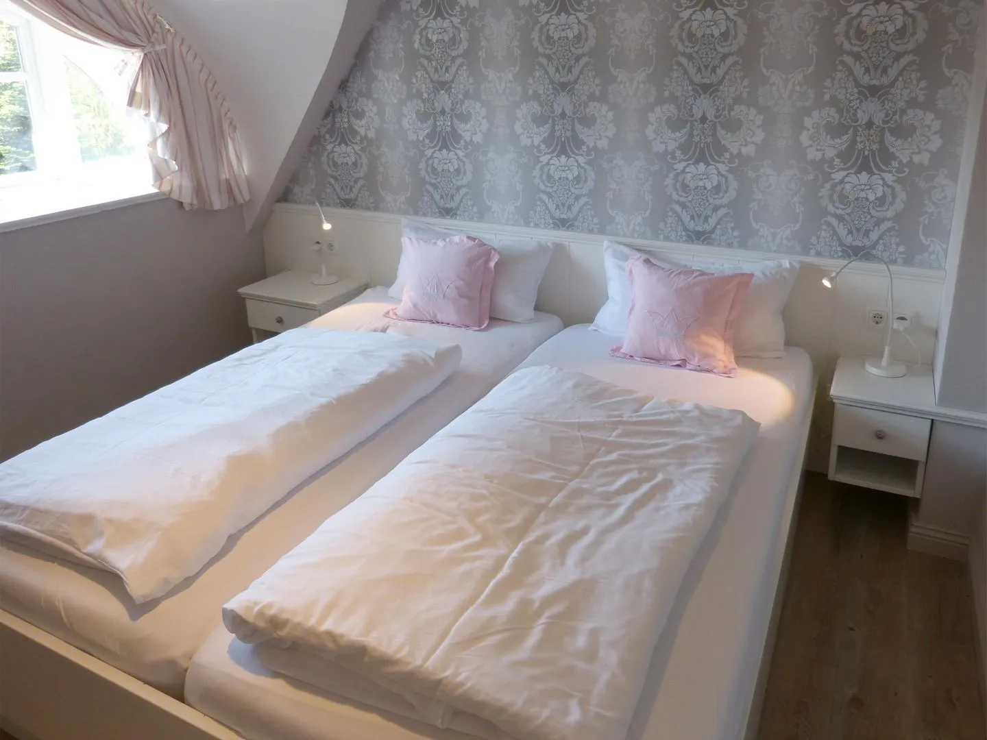 Haus *Strandweg 8* Friesenhaushälfte *Backbord* Süddorf auf Amrum - Schlafzimmer 3 im Ferienhaus Backbord in Süddorf auf Amrum