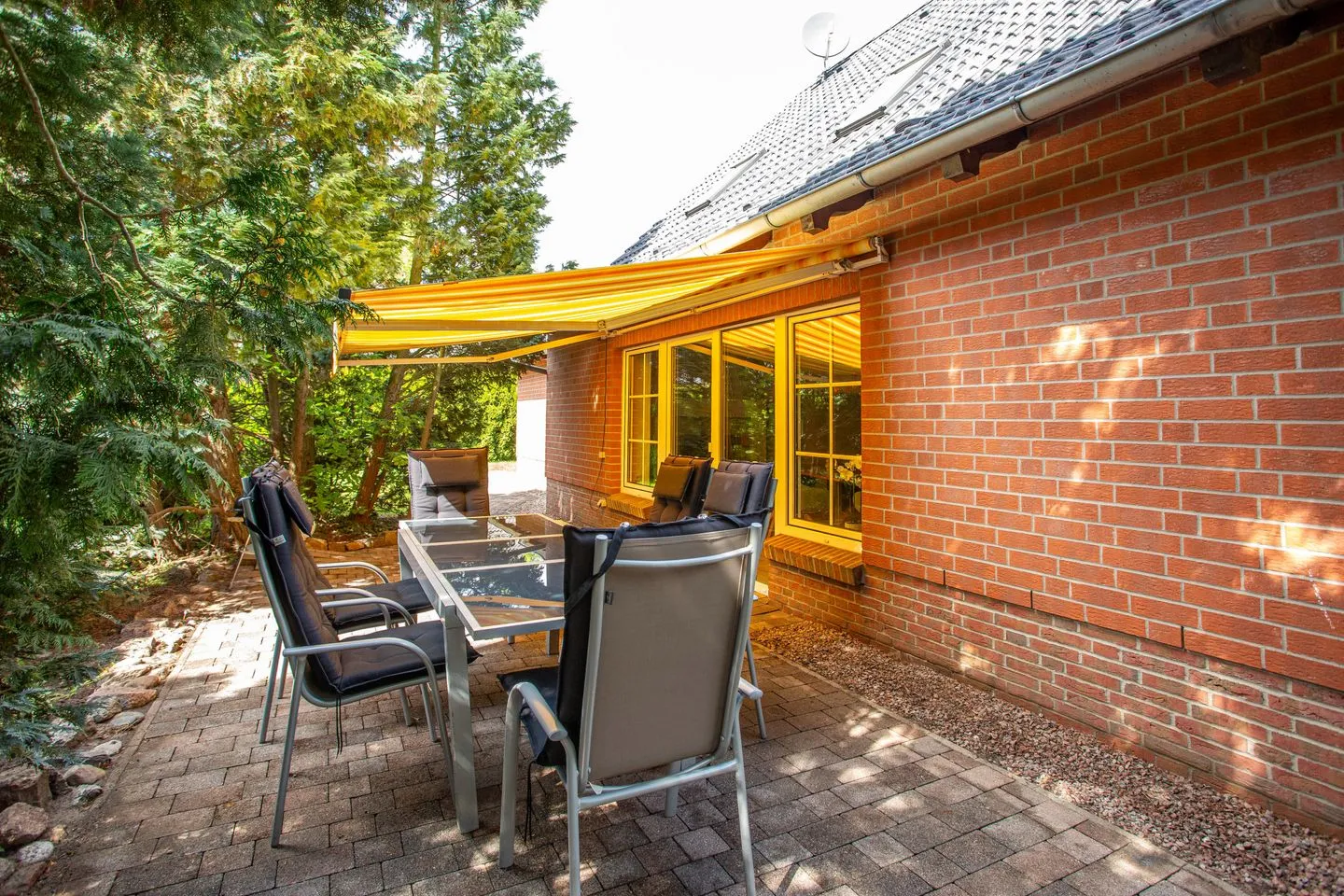 Landhus Alt-Schwerin - Terrasse