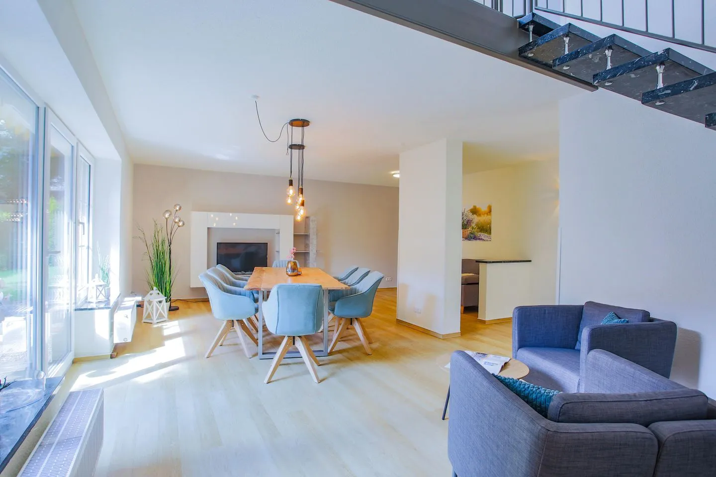 Landhus Alt-Schwerin - Wohnzimmer