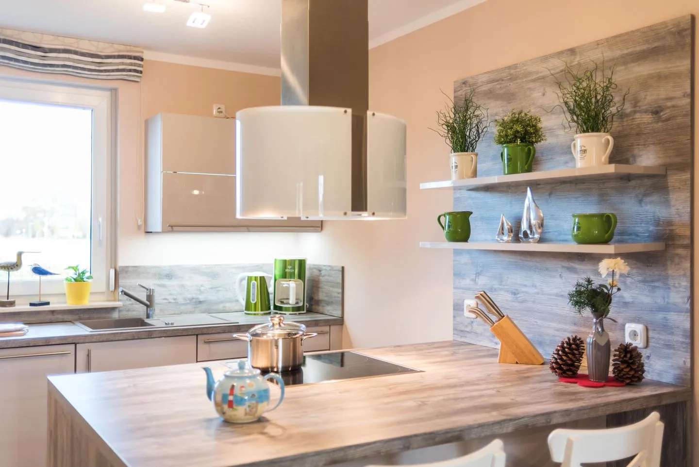 Ferienhaus - Deichweg 10 Ostseeheilbad Zingst - Küchenzeile