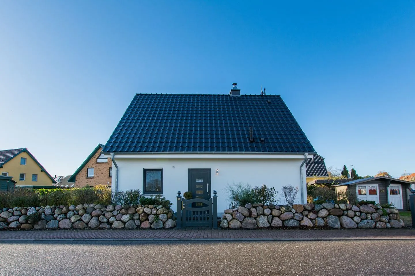 Ferienhaus - Deichweg 10 Ostseeheilbad Zingst - Aussenansicht Eingang