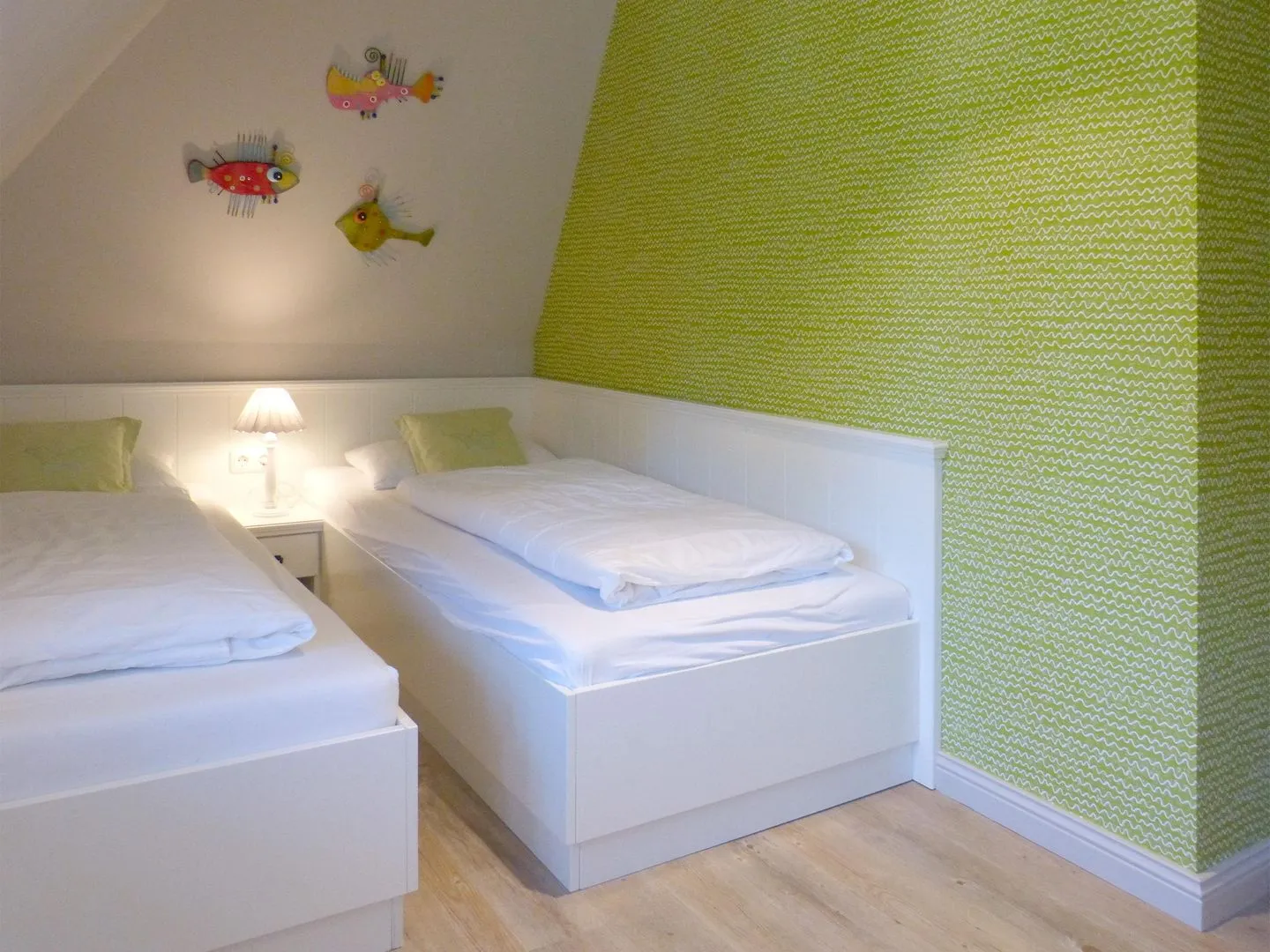 Haus *Strandweg 8* Friesenhaushälfte *Steuerbord* Süddorf auf Amrum - Schlafzimmer 3 im Ferienhaus Steuerbord in Süddorf auf Amrum