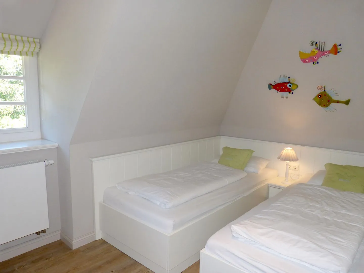 Haus *Strandweg 8* Friesenhaushälfte *Steuerbord* Süddorf auf Amrum - Schlafzimmer 3 im Ferienhaus Steuerbord in Süddorf auf Amrum