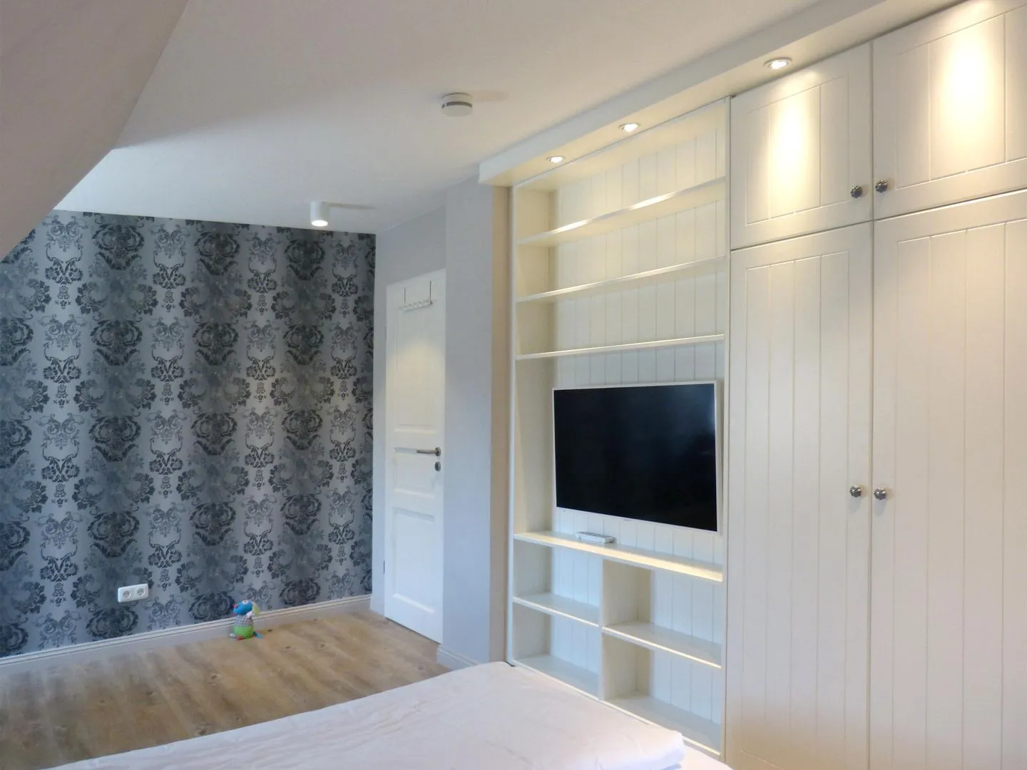 Haus *Strandweg 8* Friesenhaushälfte *Steuerbord* Süddorf auf Amrum - Schlafzimmer 2 im Ferienhaus Steuerbord in Süddorf auf Amrum