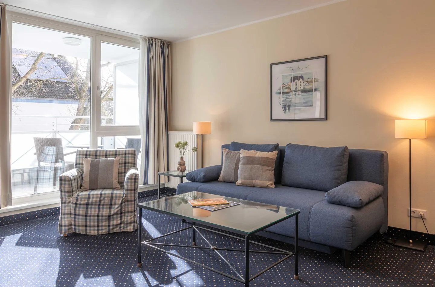 Deichperle Zingst - Wohnzimmer