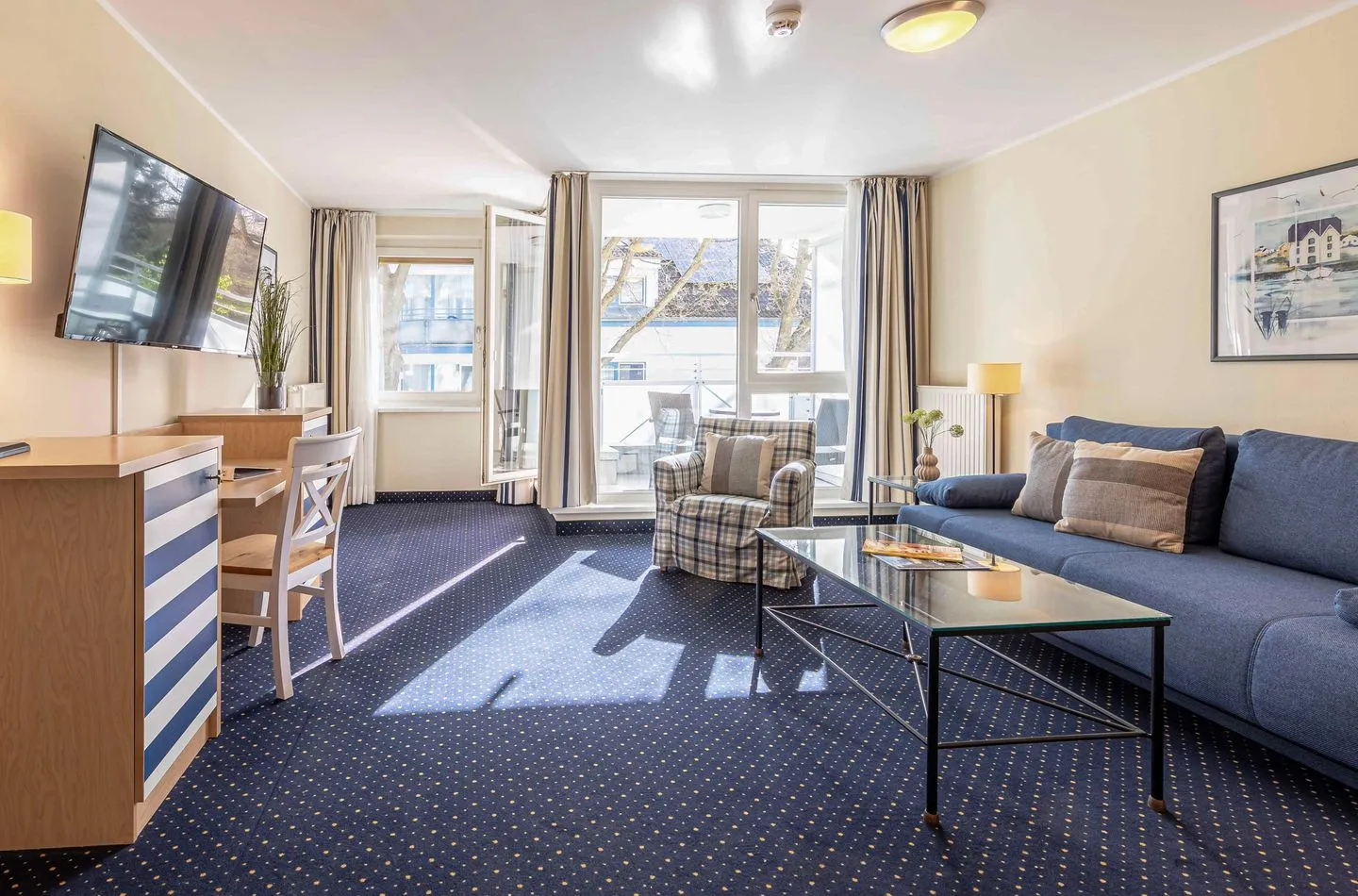Deichperle Zingst - Wohnzimmer