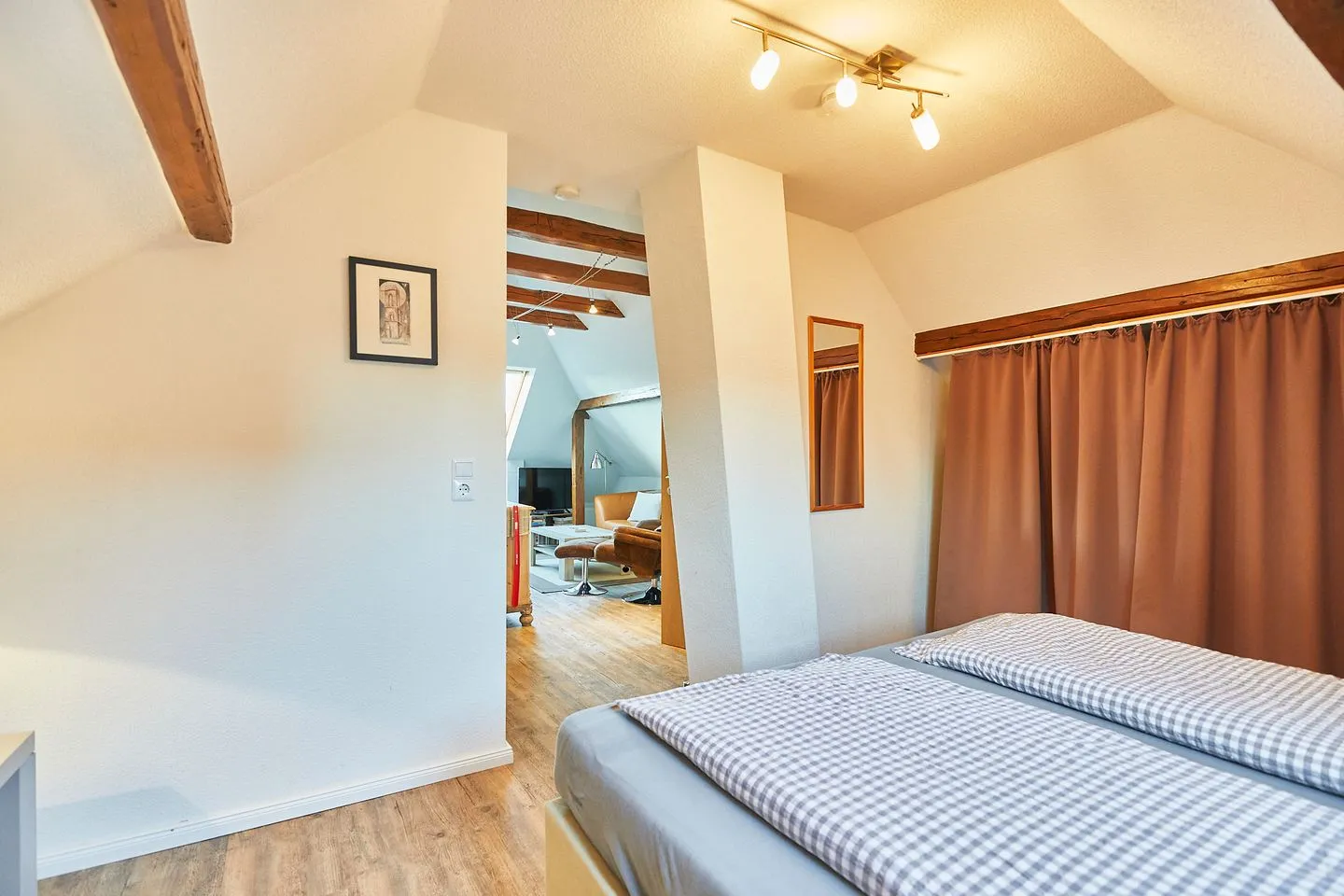 Hus up de D Studio Borkum - Schlafzimmer