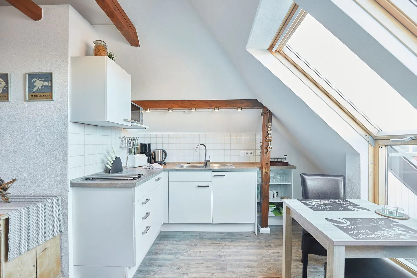 Hus up de D Studio Borkum - Küche / Küchenzeile