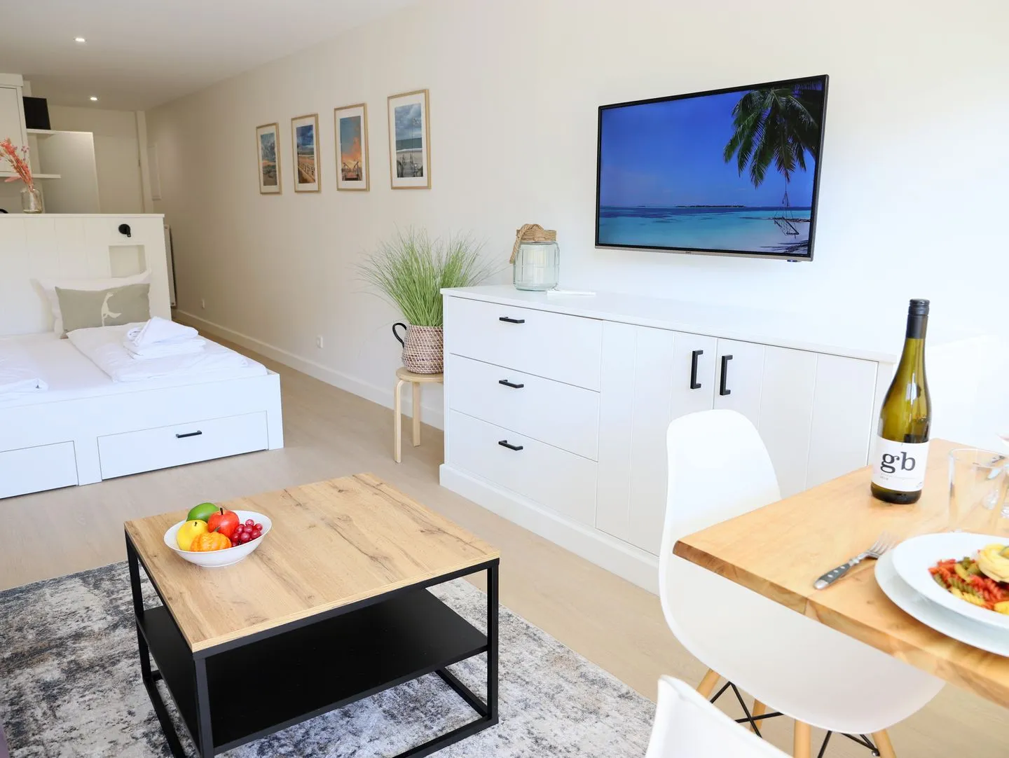 Strandstr. 4, Whg. 8 Westerland - Wohnzimmer
