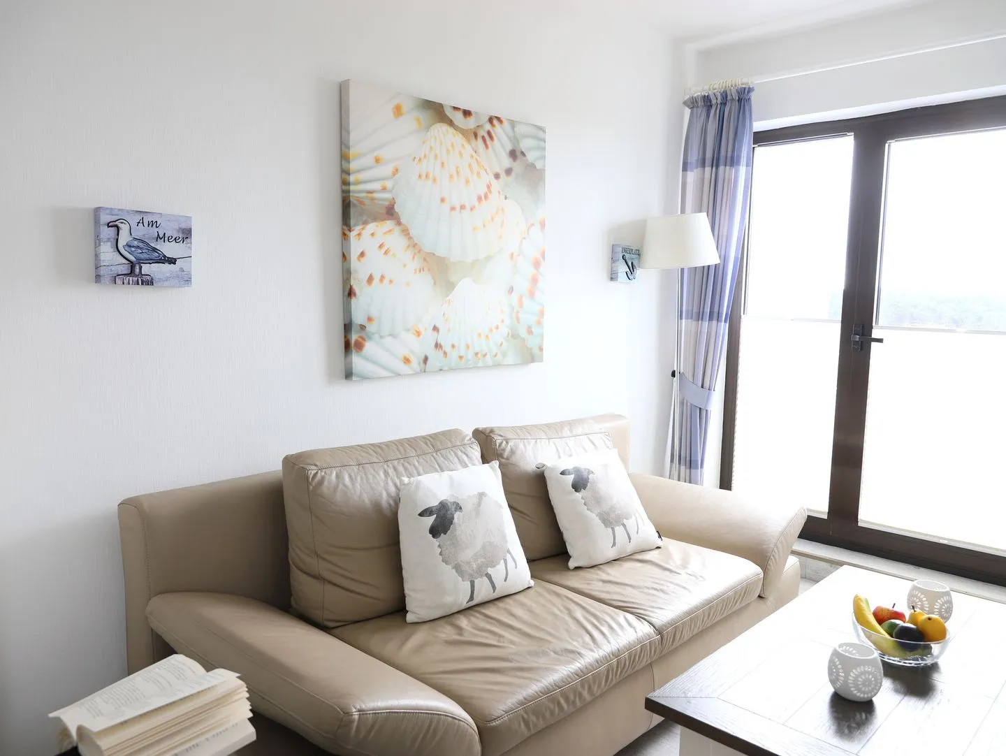 Fernsicht 12E, DG Wenningstedt - Wohnzimmer