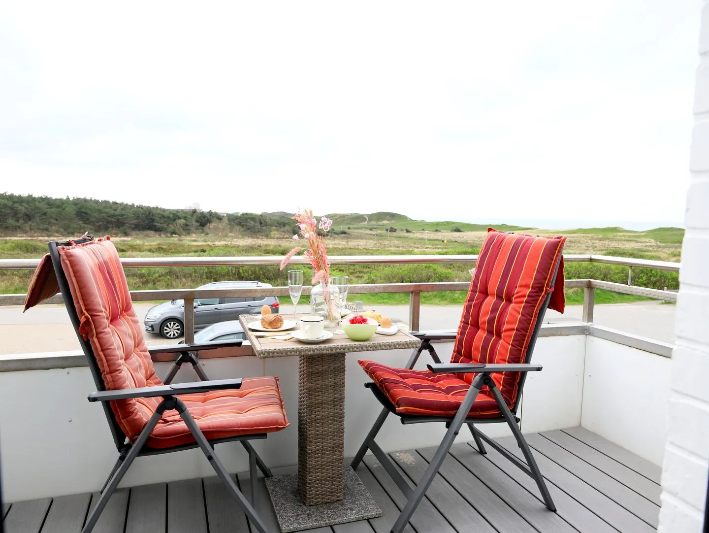 Fernsicht 12E, DG Wenningstedt - Balkon