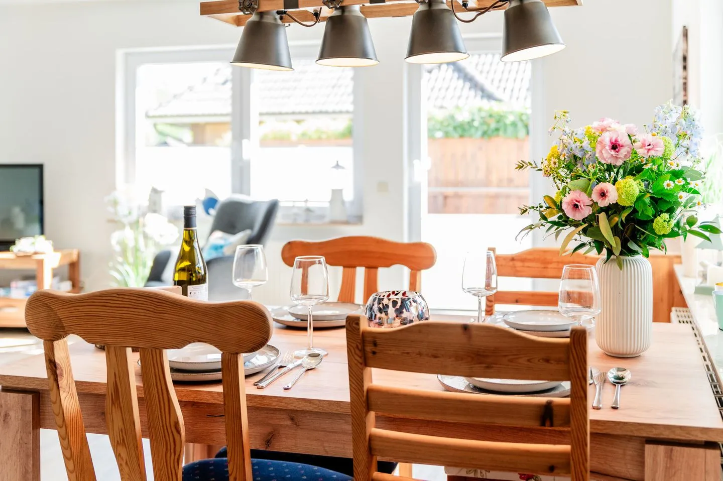 Mövennest Ferienwohnung Ringsberg - Wohnzimmer