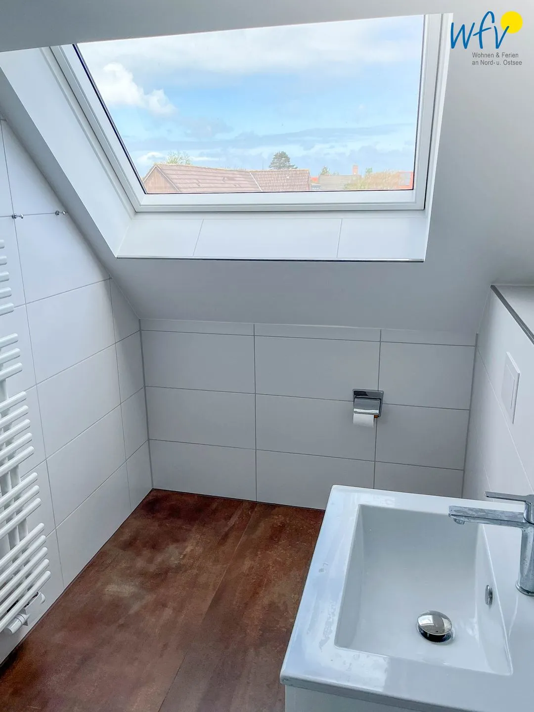 Haus Seemöwe Ferienwohnung Möwennest Borkum - Badezimmer