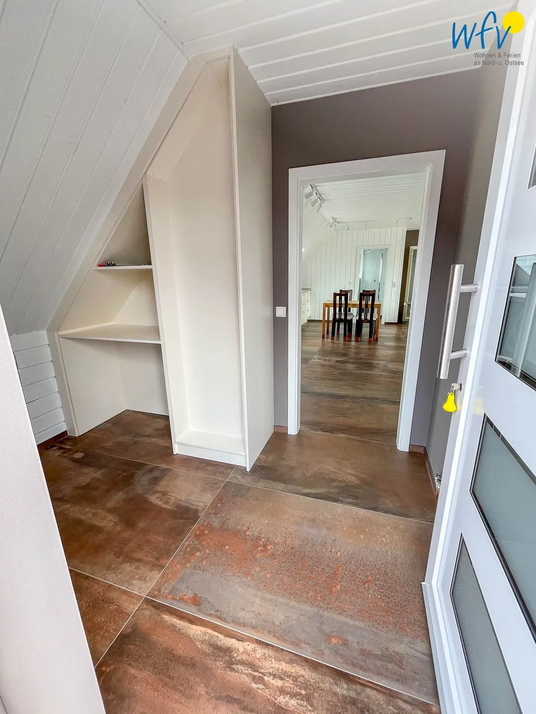 Haus Seemöwe Ferienwohnung Möwennest Borkum - Flur