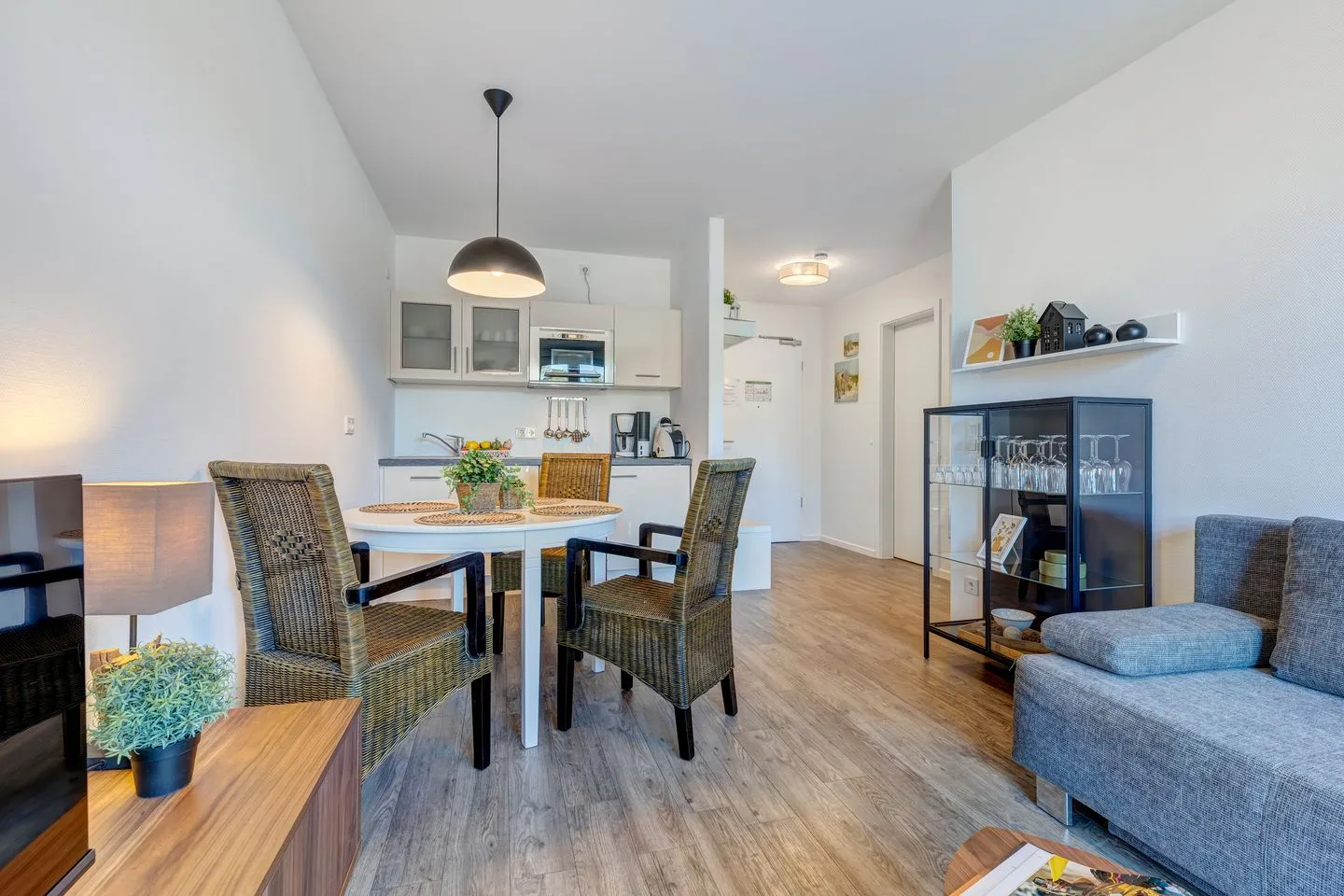 Residenz am Balmer See, Whg. 55 Balm - Wohnzimmer