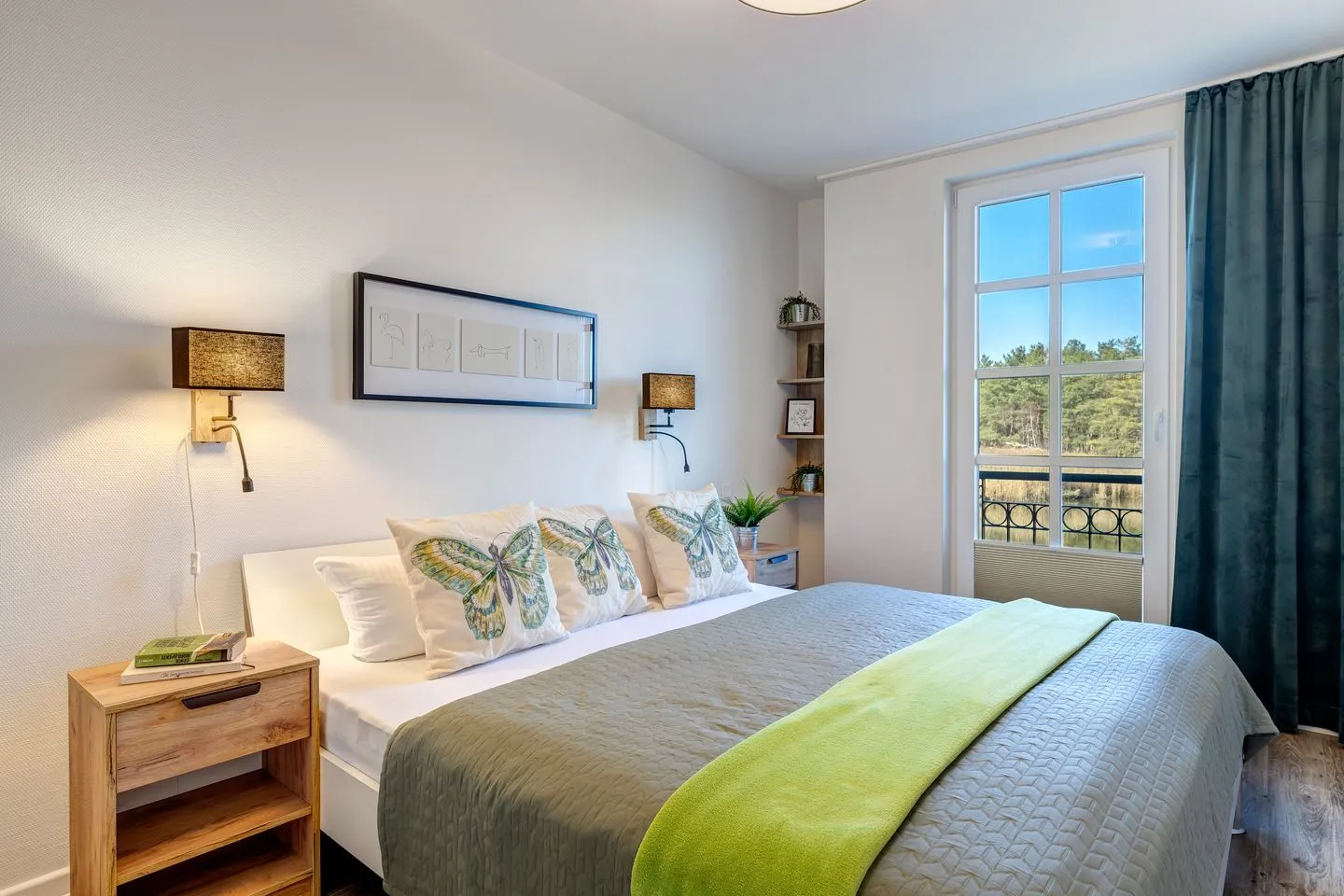 Residenz am Balmer See, Whg. 55 Balm - Schlafzimmer