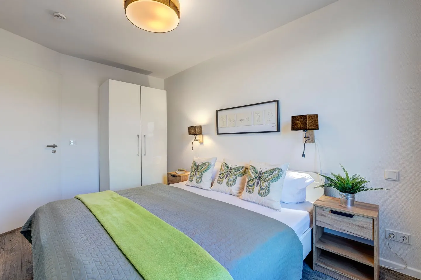 Residenz am Balmer See, Whg. 55 Balm - Schlafzimmer