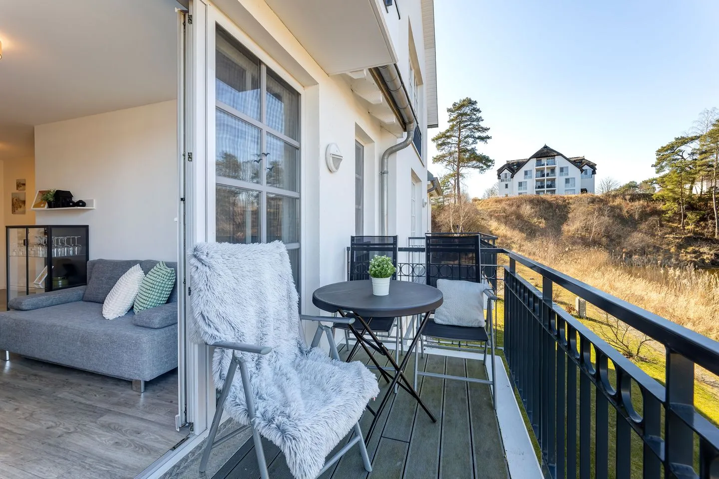 Residenz am Balmer See, Whg. 55 Balm - Balkon