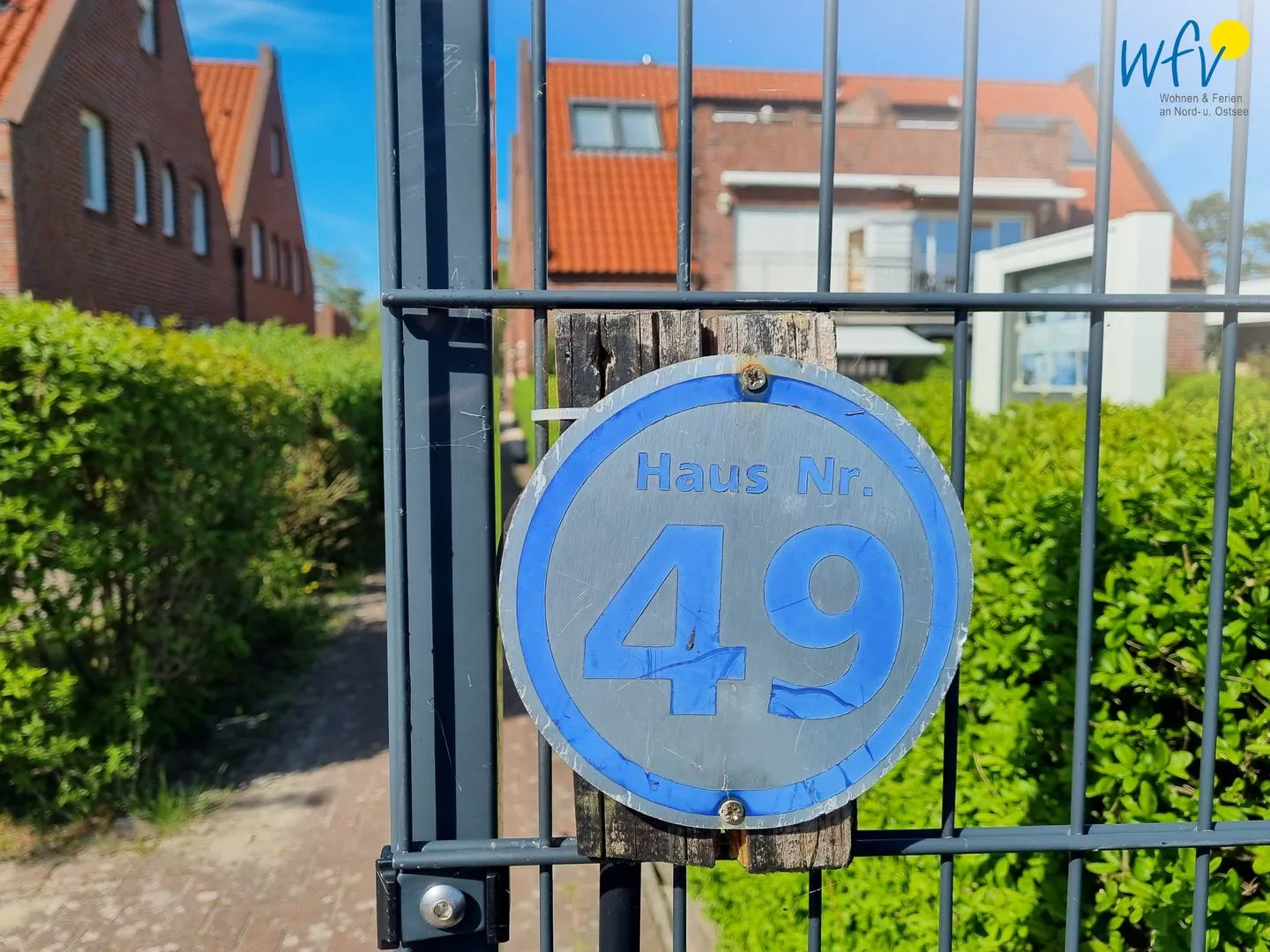 Haus Greune-Stee 49 Ferienwohnung Südstrandkrabbe Borkum - Haus