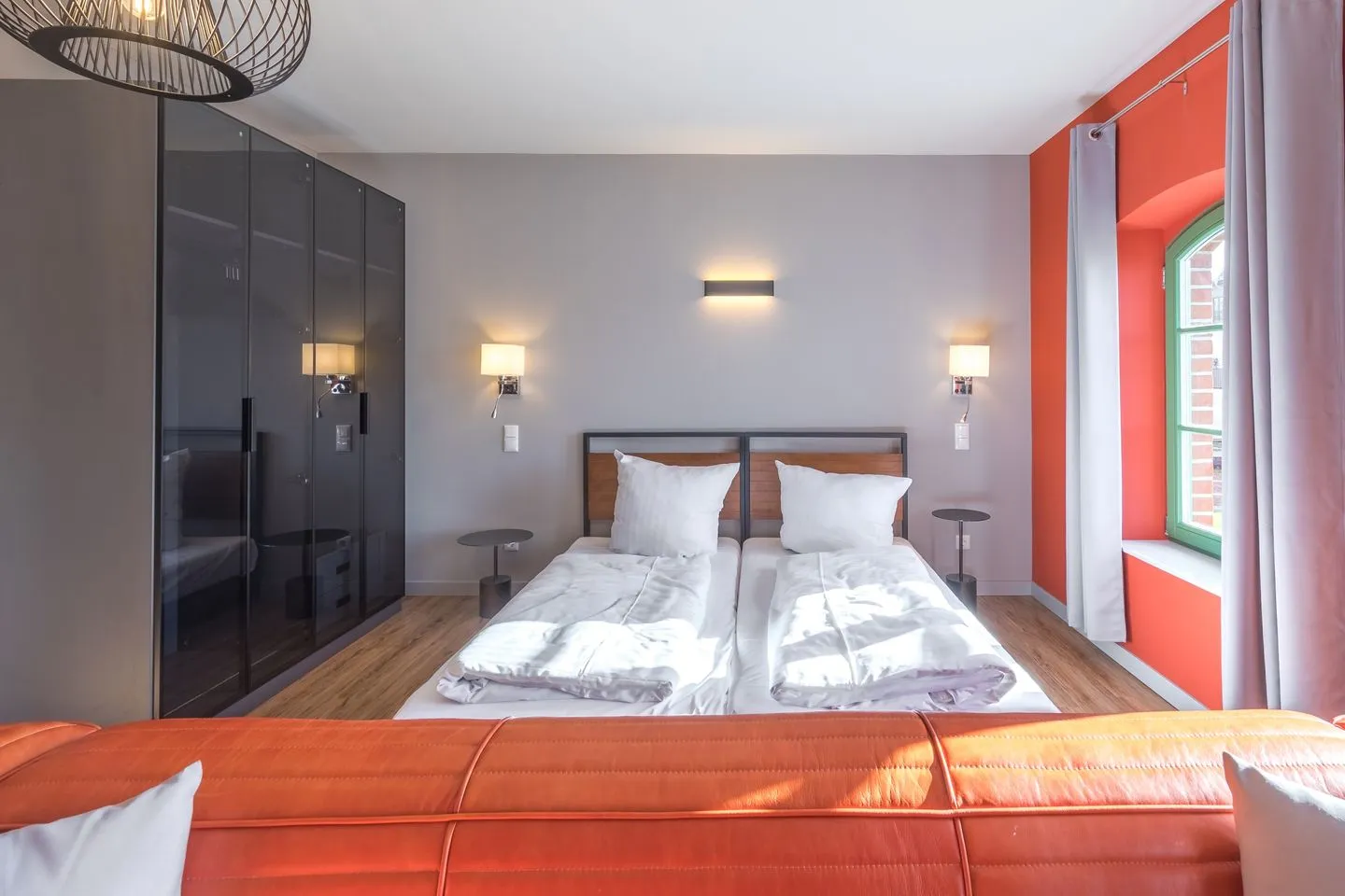 Müritznest Klink - Ferienwohnung Müritznest Doppelbett