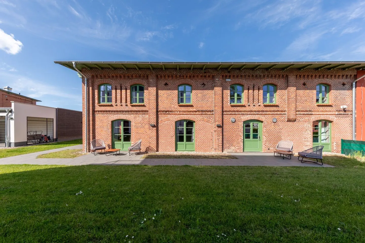 Schwalbenblick Klink - Ferienwohnung Schwalbenblick Außenansicht des Gebäudes
