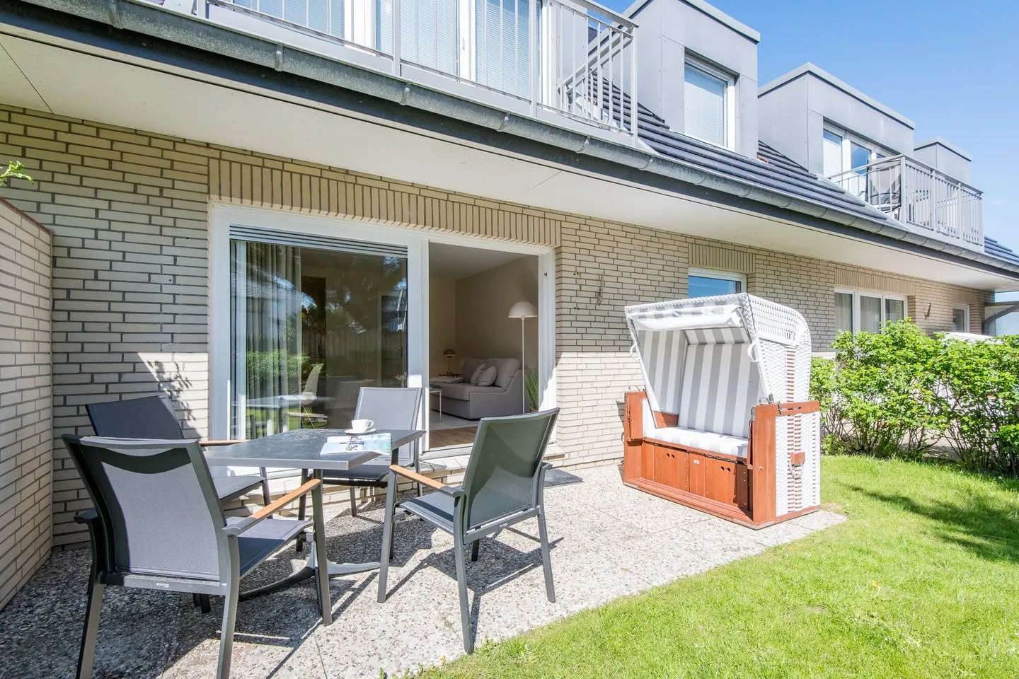 Lornsen-Hof, App. 2 Westerland - Terrasse