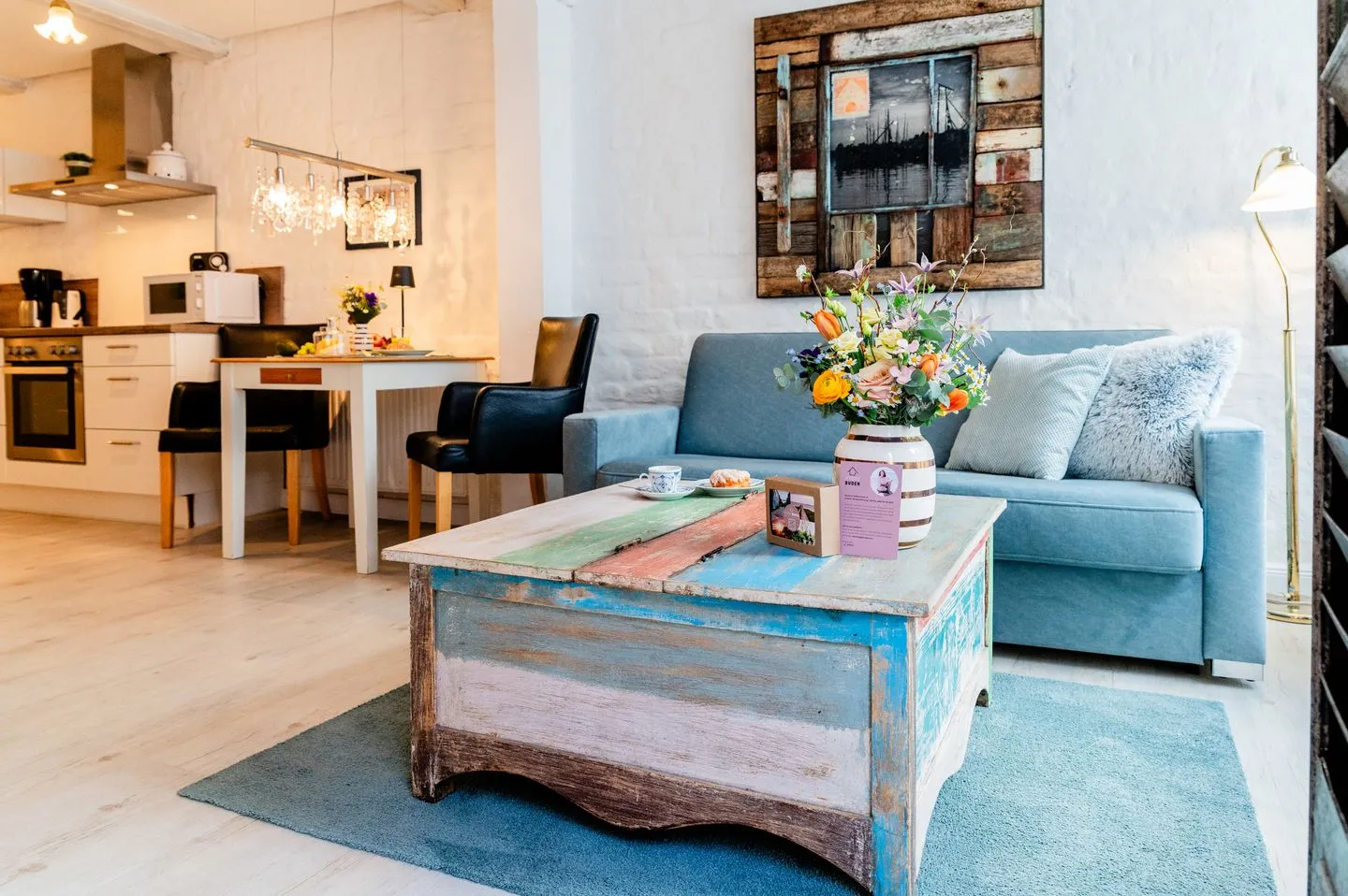 Ferienwohnung Altstadtappartment Flensburg - Wohnzimmer